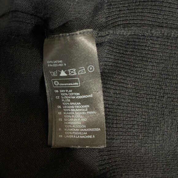 H&M Women Size M Color Block Cotton Pullover Sweater Medium - Picture 12 of 12